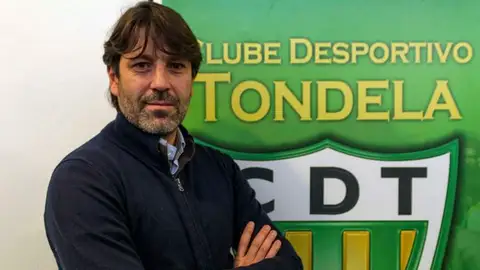 Belenguer, presidente del Tondela. Belenguer, presidente del Tondela.