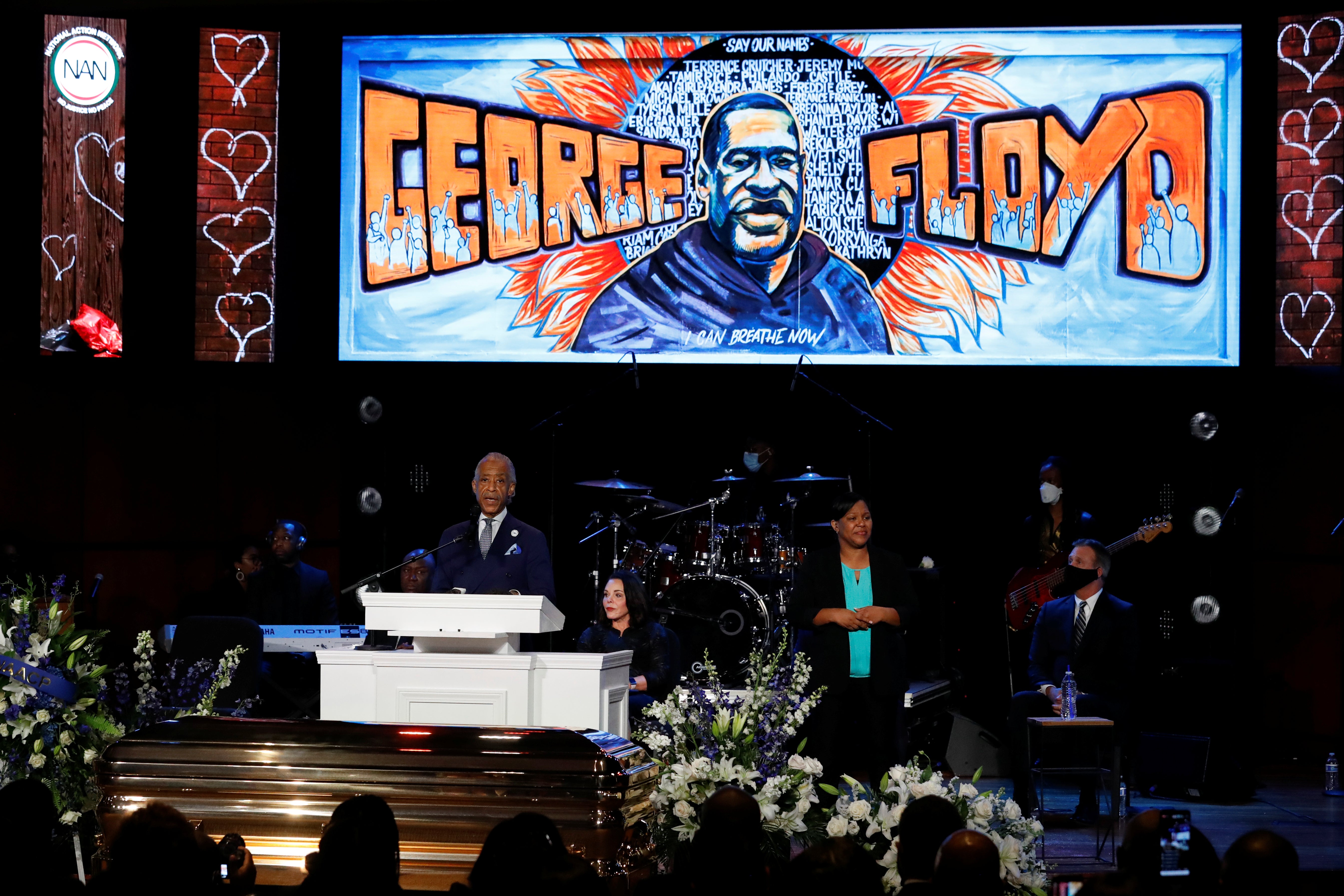 Estados Unidos despide a George Floyd con un funeral seguido por miles de personas desde diferentes ciudades Estados Unidos despide a George Floyd con un funeral seguido por miles de personas desde diferentes ciudades