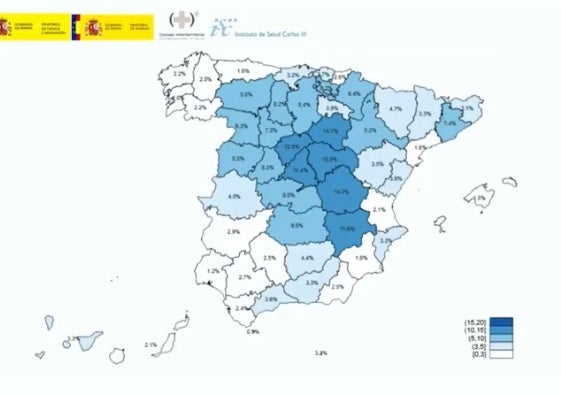 El 14, 2 % de los conquenses está inmunizado El 14, 2 % de los conquenses está inmunizado