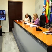 Instantes de la rueda de prensa Instantes de la rueda de prensa