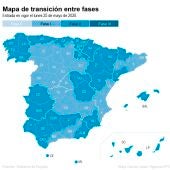 ¿Quién pasa a la fase 3 de la desescalada del coronavirus? Provincias que pasan a la fase 2 y la fase 3