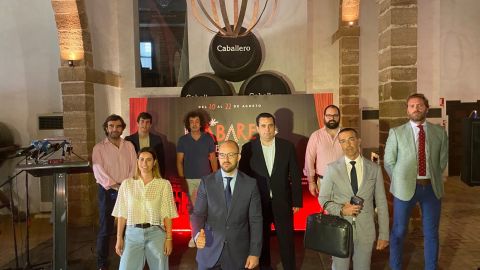 Presentaci&oacute;n del Cabaret Festival en El Puerto