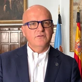 Manuel Baltar, valorando os datos do Observatorio Económico Ourensán Manuel Baltar, valorando os datos do Observatorio Económico Ourensán