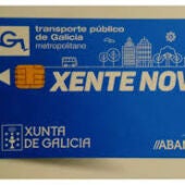Tarjeta Xente Nova, para transporte público
