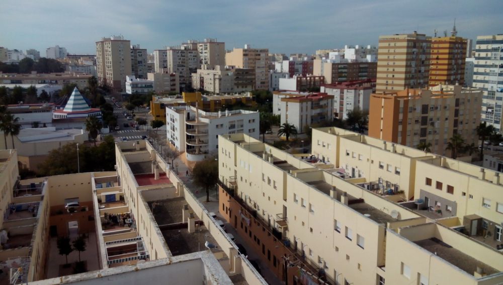 Bloque de viviendas de Cádiz