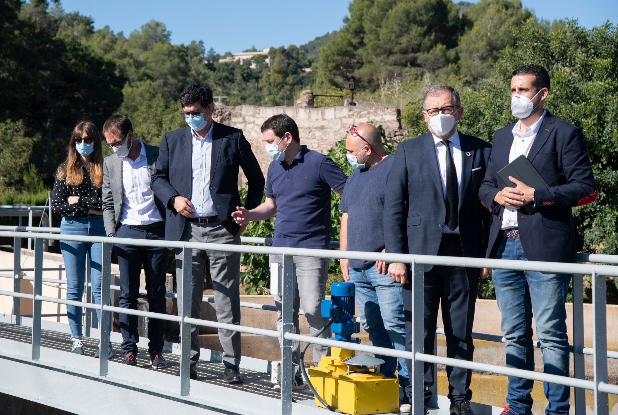 La Diputació de Castelló traslada a las depuradoras de interior el proyecto ‘Covid Water’ La Diputació de Castelló traslada a las depuradoras de interior el proyecto ‘Covid Water’