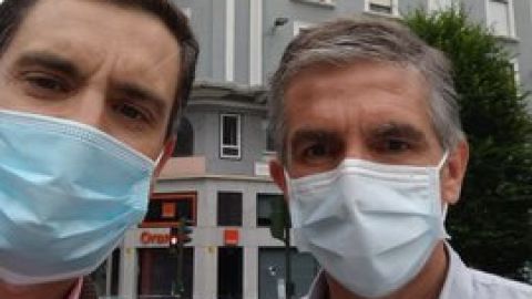 Javier Barbero y C&eacute;sar D&iacute;az