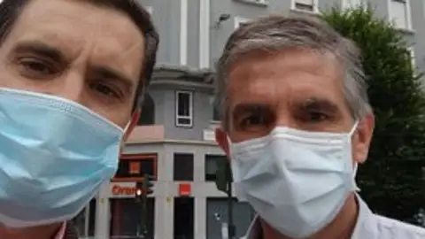 Javier Barbero y César Díaz Javier Barbero y César Díaz