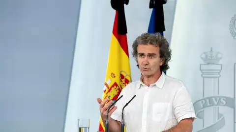Fernando Simón comparece desde La Moncloa Fernando Simón comparece desde La Moncloa