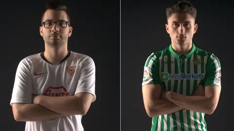 El derbi sevillano. El derbi sevillano.