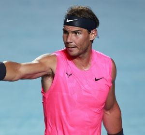 Rafa Nadal, en un partido Rafa Nadal, en un partido