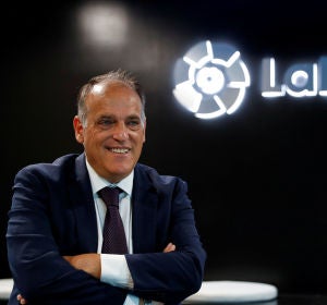 El presidente de LaLiga, Javier Tebas El presidente de LaLiga, Javier Tebas