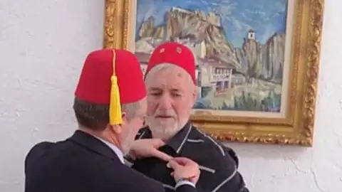 Cristóbal Manzaneque en un acto de la Asociación de Moros y Cristianos de Elche. Cristóbal Manzaneque en un acto de la Asociación de Moros y Cristianos de Elche.