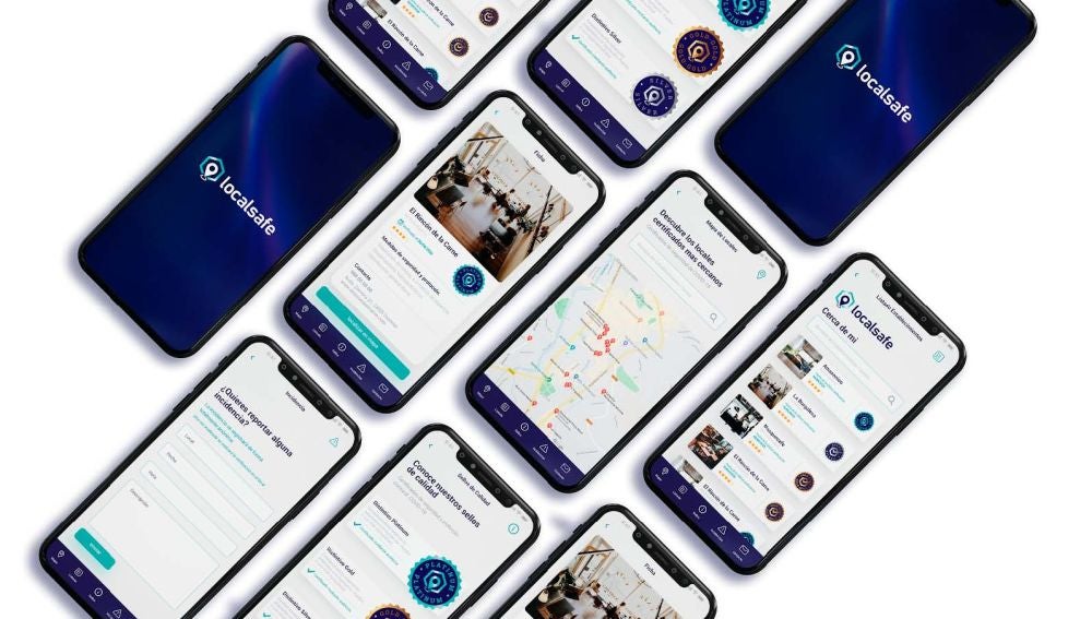 “Localsafe” axuda aos cidadáns a localizar de xeito áxil e cómodo os negocios adheridos no seu contorno e coñecer as súas medidas sanitarias “Localsafe” axuda aos cidadáns a localizar de xeito áxil e cómodo os negocios adheridos no seu contorno e coñecer as súas medidas sanitarias