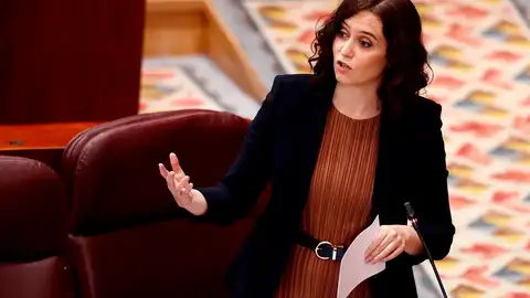 La presidenta de la Comunidad de Madrid, Isabel Díaz Ayuso La presidenta de la Comunidad de Madrid, Isabel Díaz Ayuso