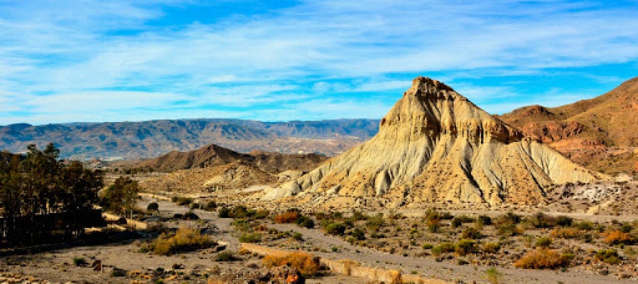 Imagen turística del Desierto de Tabernas, en Almería Imagen turística del Desierto de Tabernas, en Almería