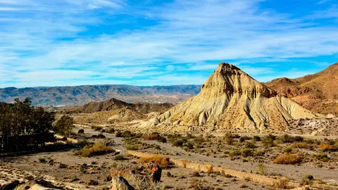 Imagen turística del Desierto de Tabernas, en Almería Imagen turística del Desierto de Tabernas, en Almería