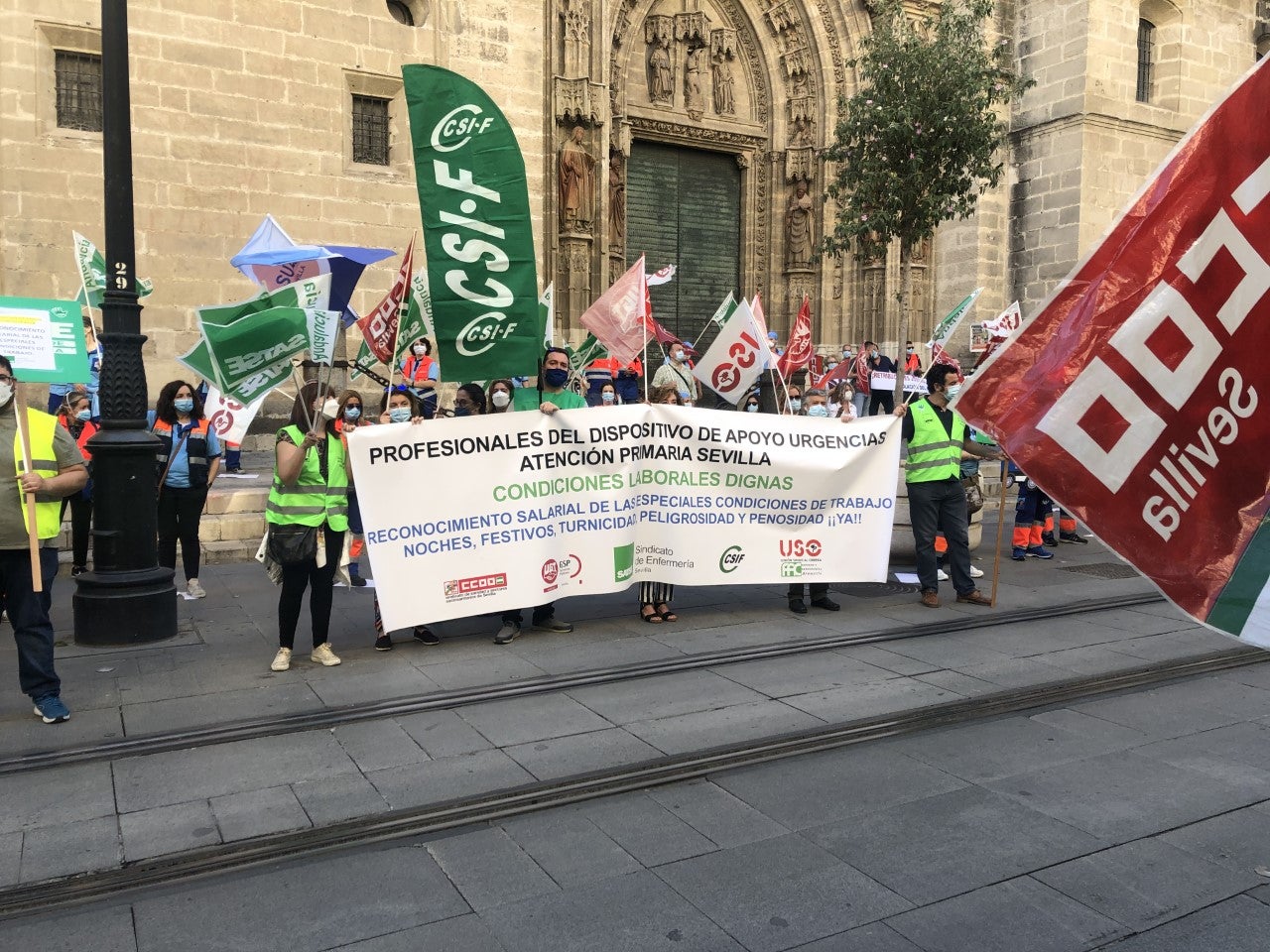 Los profesionales del Dispositivo de Apoyo a las Urgencias denuncian recortes salariales de más del 30 por ciento Los profesionales del Dispositivo de Apoyo a las Urgencias denuncian recortes salariales de más del 30 por ciento