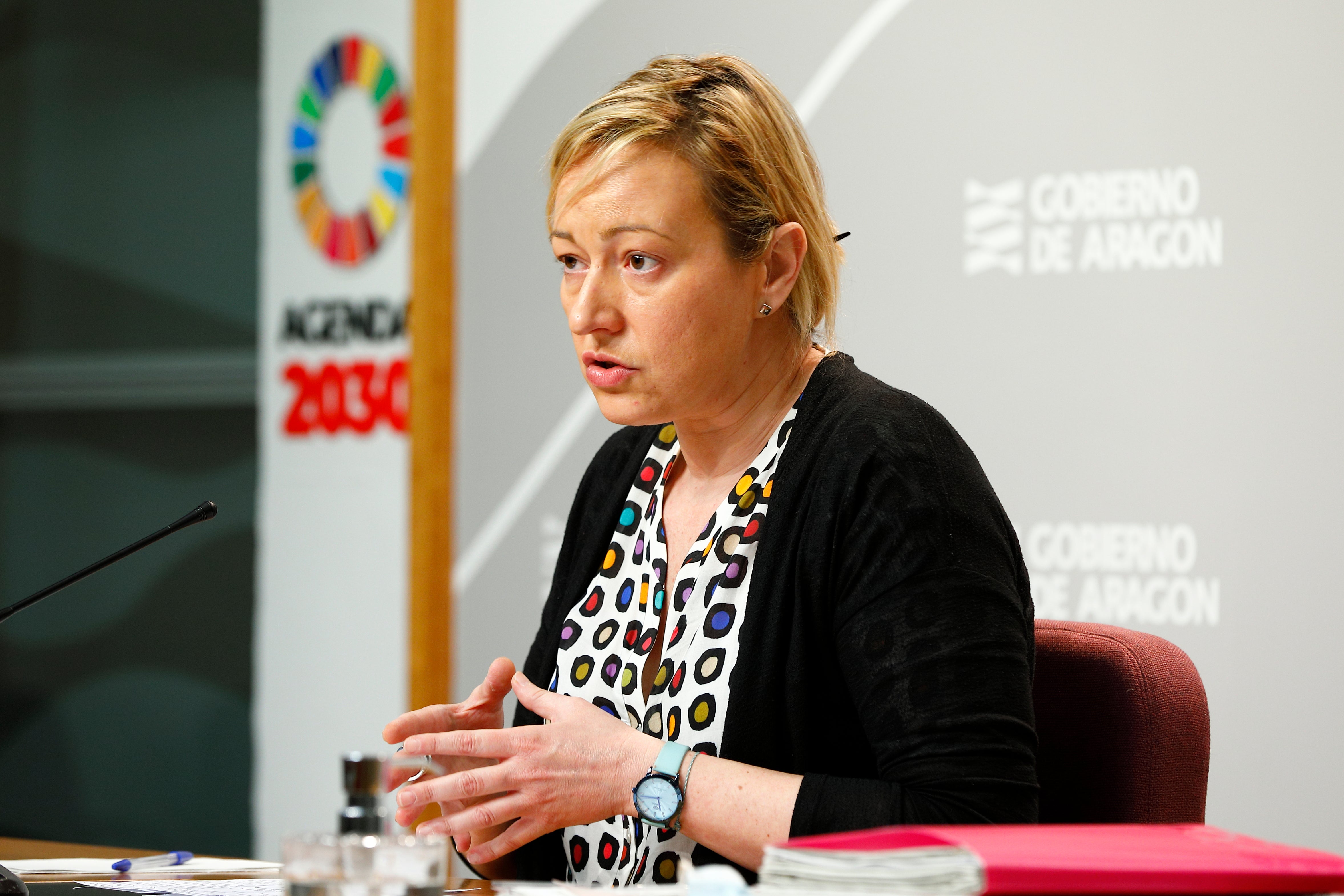 La consejera de Economía descarta el riesgo de recesión en Aragón La consejera de Economía descarta el riesgo de recesión en Aragón