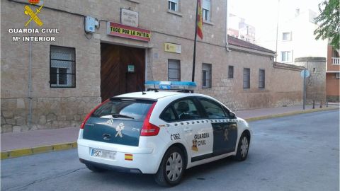 Veh&iacute;culo de la Guardia Civil.