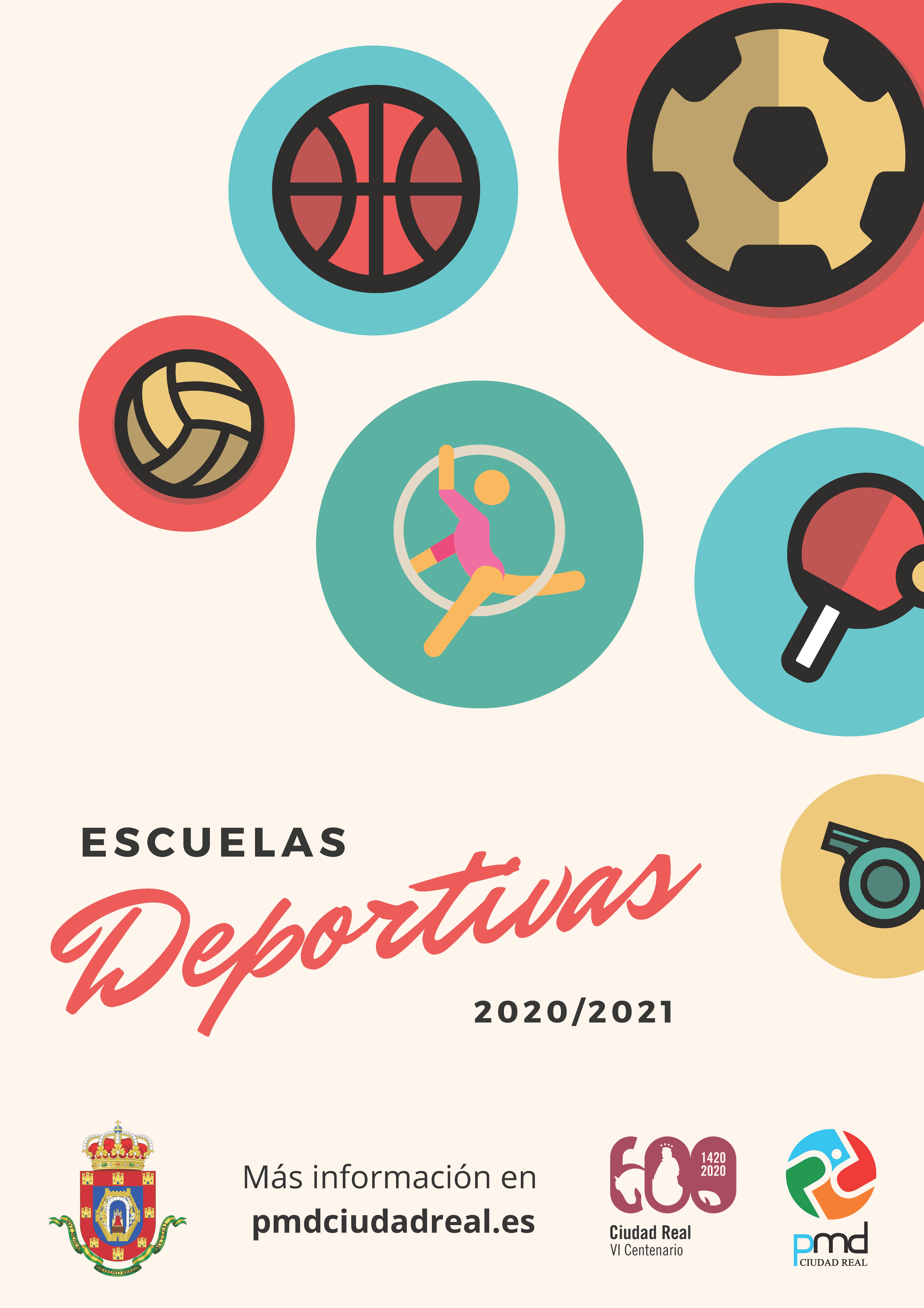 Abiertas las preinscripciones para las 21 Escuelas Deportivas de Ciudad Real Abiertas las preinscripciones para las 21 Escuelas Deportivas de Ciudad Real