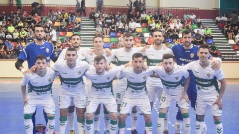 La plantilla del Irefrank Elche CF Sala de la temporada 2019/20.