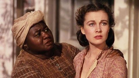 Hattie McDaniel y Vivien Leigh, en una escena de &#39;Lo que el viento se llevó&#39;