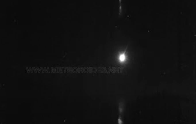 Una bola de fuego incandescente sobrevuela Sevilla Una bola de fuego incandescente sobrevuela Sevilla