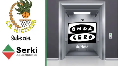 El Club Baloncesto Ilicitano sube con Ascensores Serki. El Club Baloncesto Ilicitano sube con Ascensores Serki.