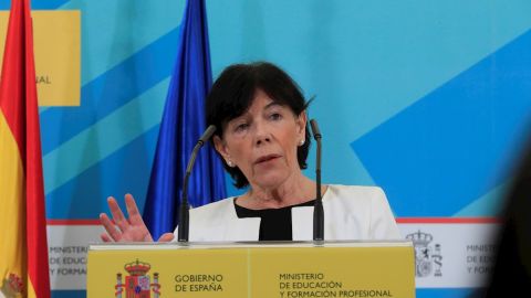 La ministra de Educaci&oacute;n, Isabel Cela&aacute;