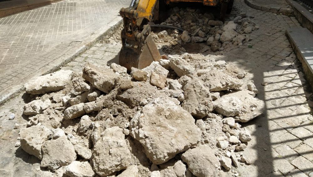 Obras en Plaza Vargas