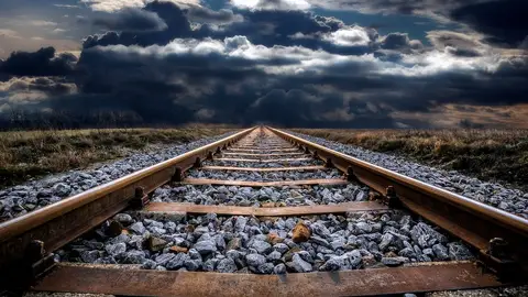 Vías de un tren Vías de un tren