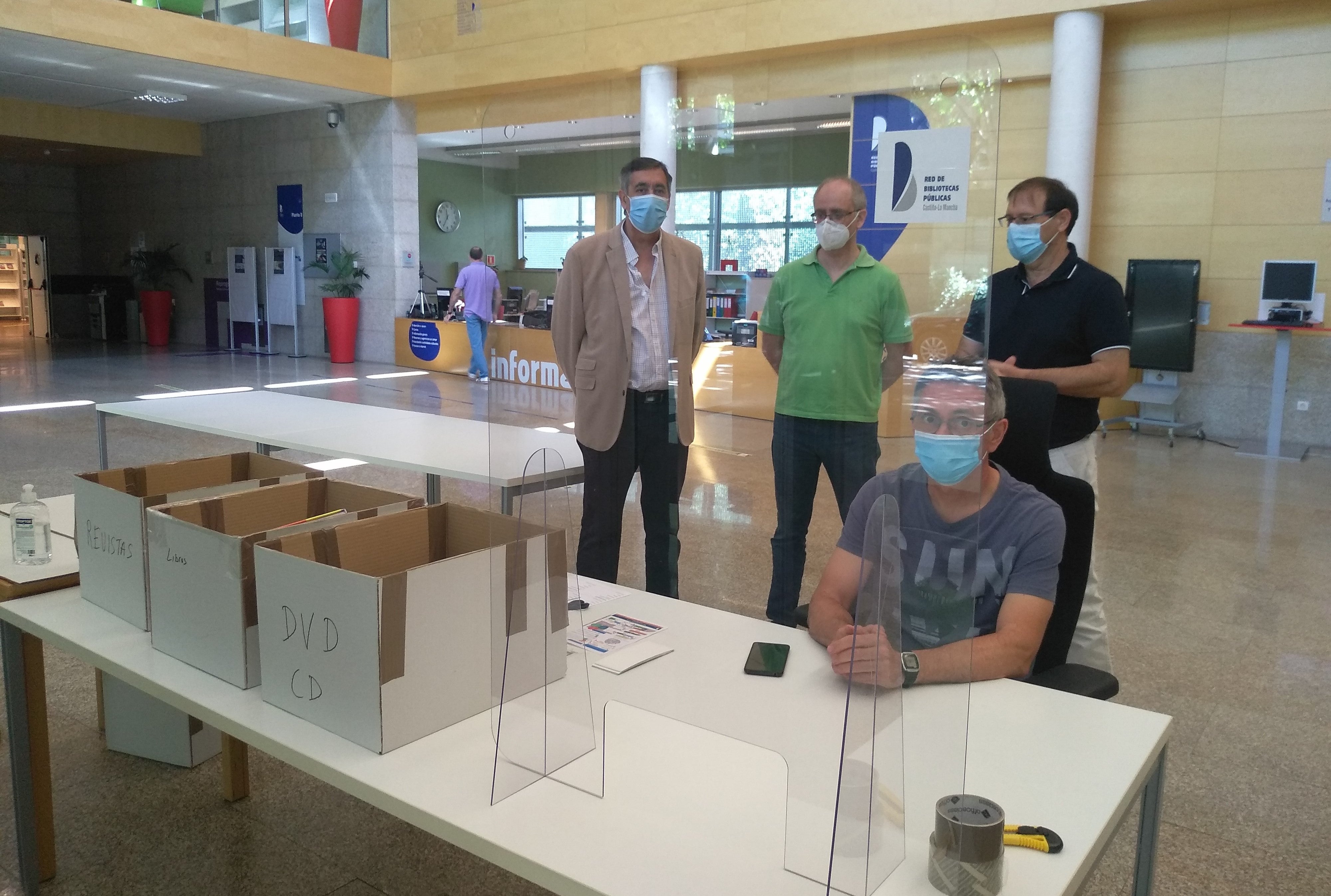 La biblioteca de Ciudad Real reactiva el préstamo de libros y audiovisuales mediante el servicio "pide&recoge" La biblioteca de Ciudad Real reactiva el préstamo de libros y audiovisuales mediante el servicio "pide&recoge"