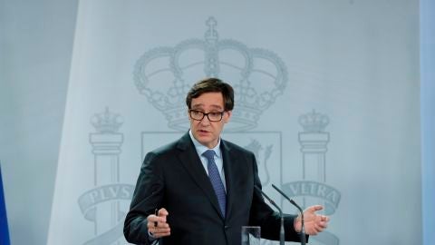 El ministro de Sanidad, Salvador Illa