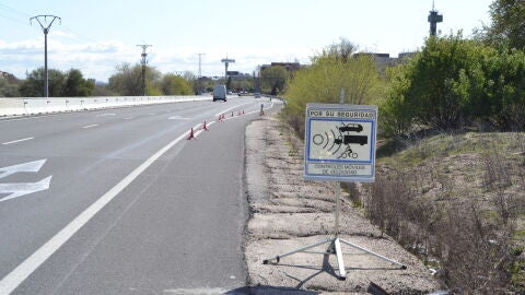 El conductor fue cazado cuando circulaba a 181 km/h