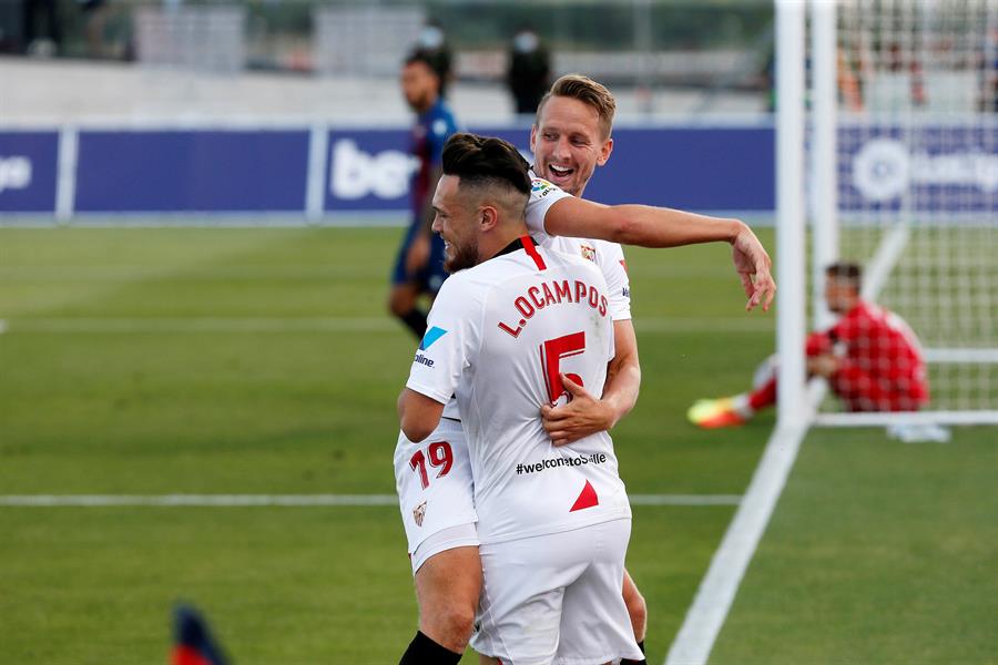 Goles del Sevilla 2-0 Mallorca: Los hispalenses rozan la Champions Goles del Sevilla 2-0 Mallorca: Los hispalenses rozan la Champions