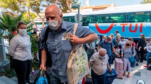 Turistas alemanes efe