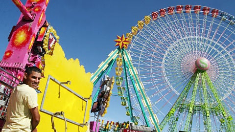 Feriantes en Almería