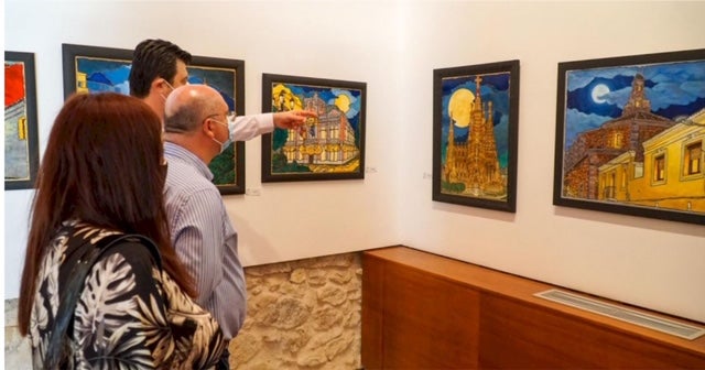 La exposición pictórica de "Del día a la noche" reabre l'EAC "La Barbera" La exposición pictórica de "Del día a la noche" reabre l'EAC "La Barbera"