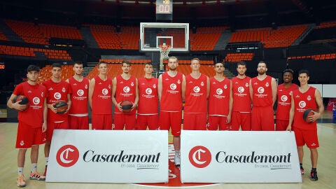 Equipo del Casademont Zaragoza