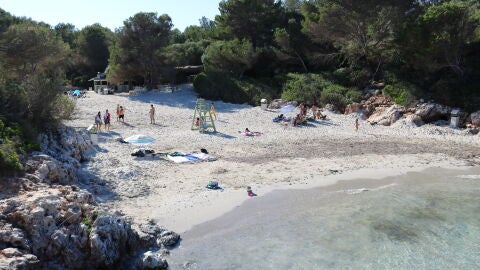 Playa del municipio de Felanitx, en Mallorca. 