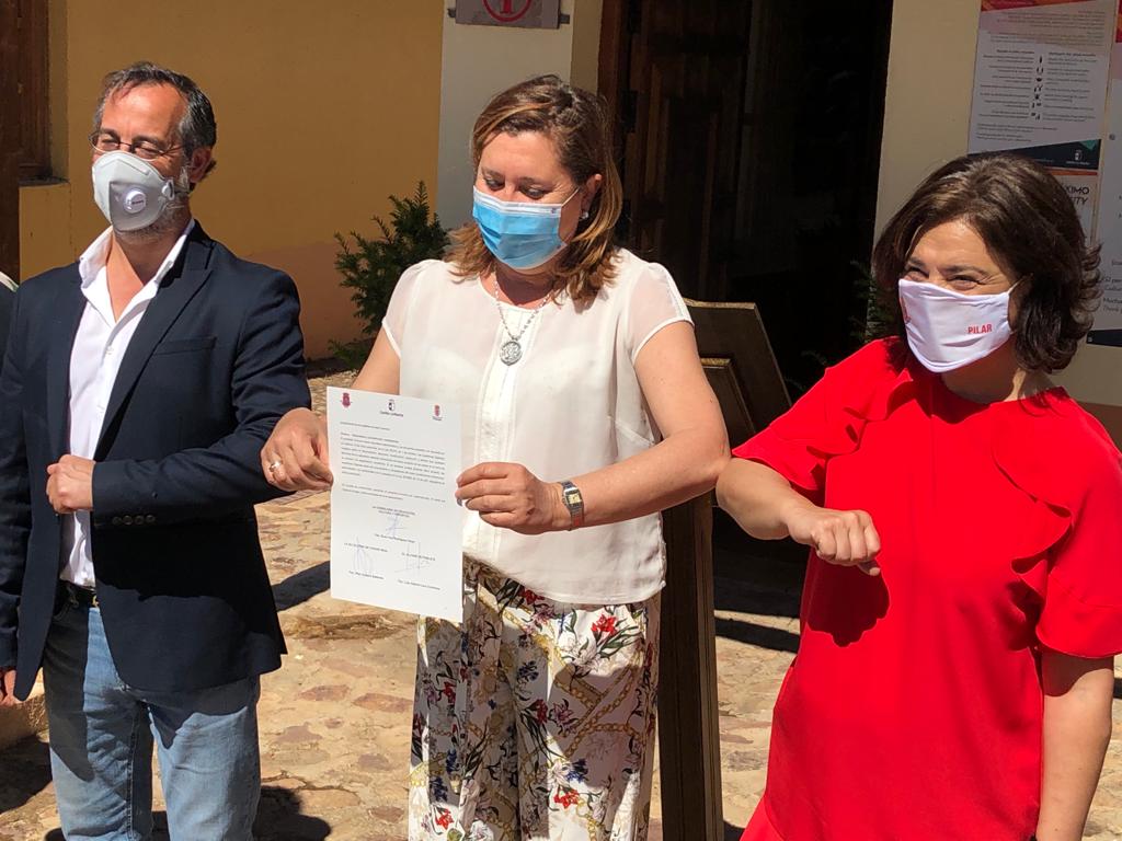 Junta, Ciudad Real y Poblete firman un convenio para impulsar la promoción y difusión de Alarcos Junta, Ciudad Real y Poblete firman un convenio para impulsar la promoción y difusión de Alarcos