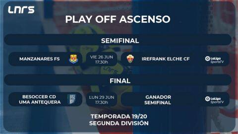 Los playoff de ascenso a Primera Divisi&oacute;n ser&aacute;n televisados.