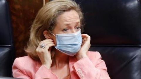 Nadia Calvi&ntilde;o en el Congreso de los Diputados