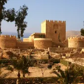 Vista parcial de la Alcazaba de Almería Vista parcial de la Alcazaba de Almería