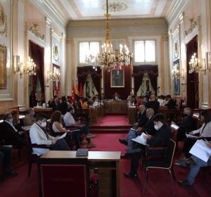 Pleno en el Ayuntamiento de Alcalá Pleno en el Ayuntamiento de Alcalá