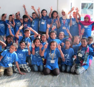 NIños saharuis en Aragón NIños saharuis en Aragón