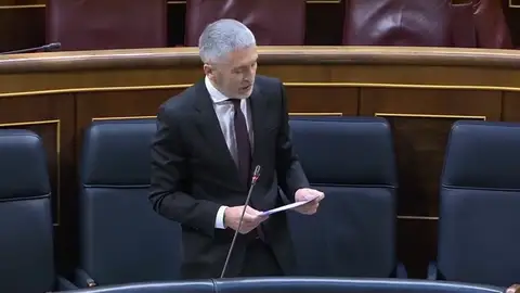 Marlaska, a Vox: "Insinuar que la Guardia Civil tiene que dar su confianza al Gobierno es una falta de respeto a la tradición e historia de la Benemérita" Marlaska, a Vox: "Insinuar que la Guardia Civil tiene que dar su confianza al Gobierno es una falta de respeto a la tradición e historia de la Benemérita"