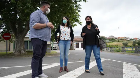 Visita de Ana Miranda a Verin Visita de Ana Miranda a Verin