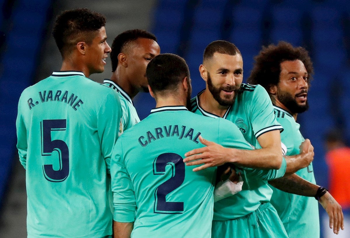 Goles del Real Sociedad 1-2 Real Madrid. El Real Madrid recupera el liderato de LaLiga Goles del Real Sociedad 1-2 Real Madrid. El Real Madrid recupera el liderato de LaLiga